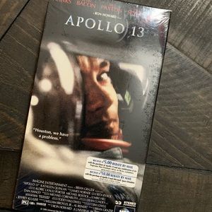 Apollo 13 VHS 1995 NEW Factory Sealed With MCA Watermarks